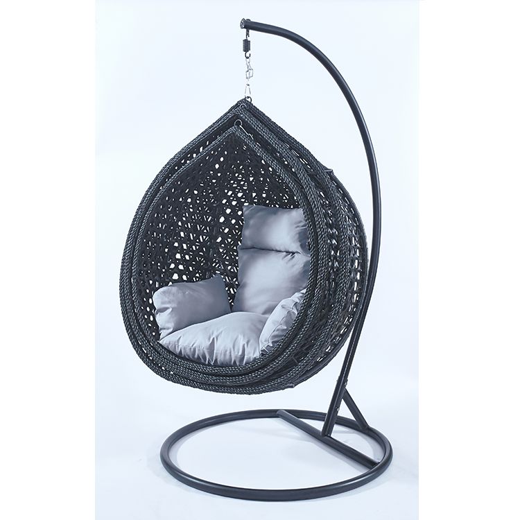 Outdoor Furniture India - 스탠딩 블랙 이중 접이식 2인용 방수