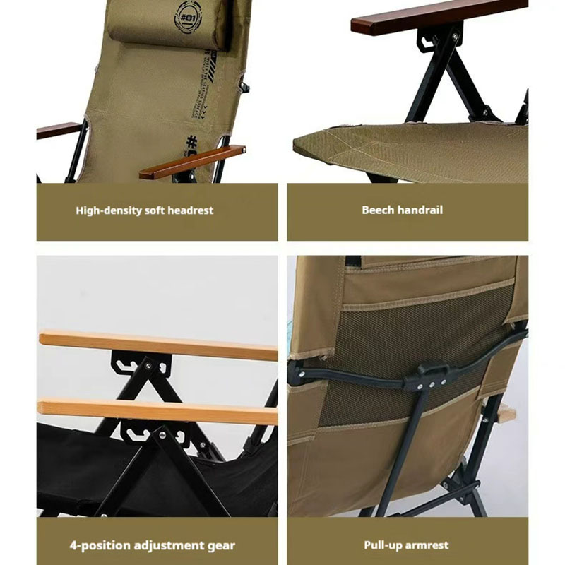 접이식 하이백 비치 캠핑 의자 4단계 조절 가능 철제  - Outdoor Furniture Cheap 리뷰 및 가격
