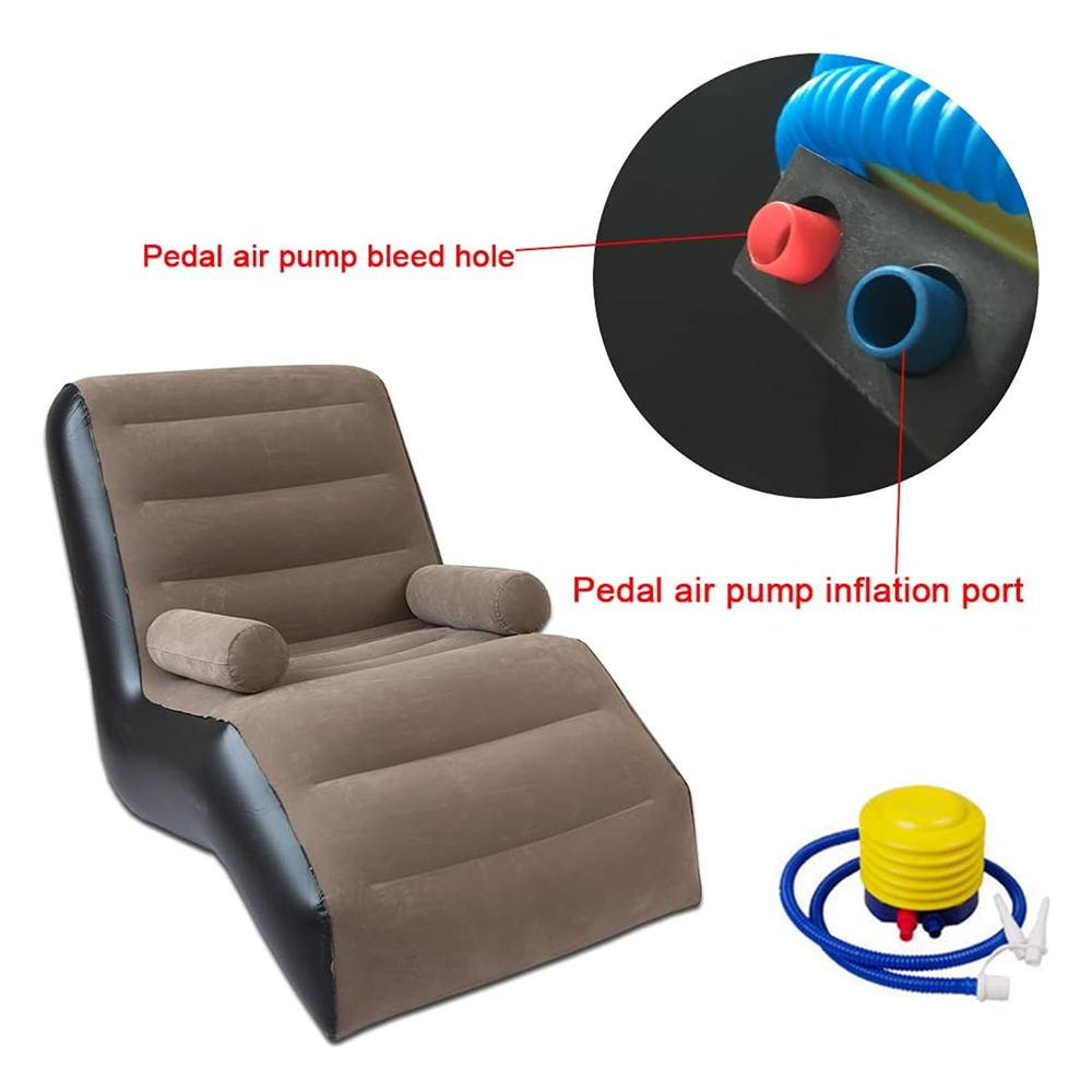접이식 게으른 소파, 풍선 라운지 의자 두꺼운 내구성  - Outdoor Furniture Cheap 리뷰 및 가격