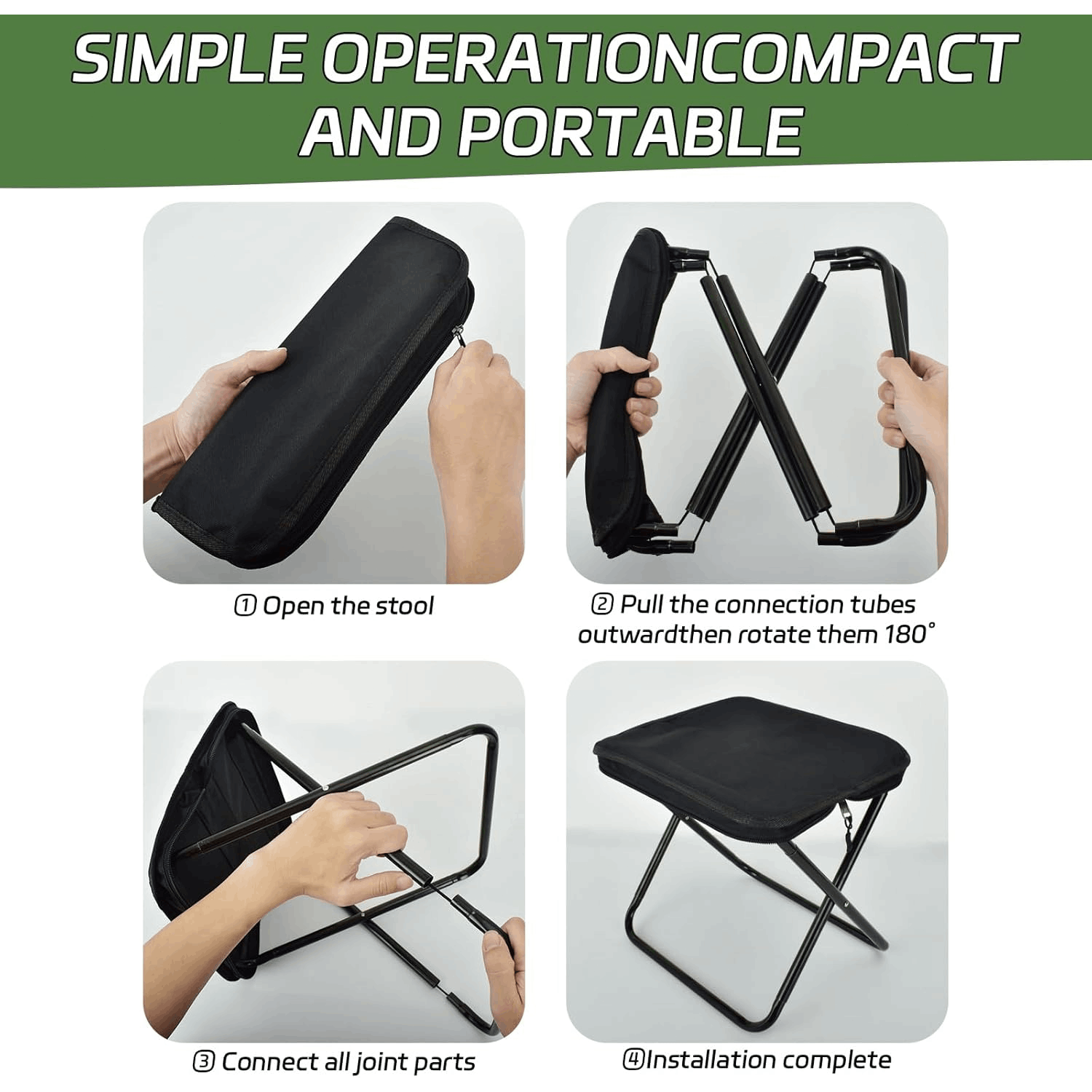 [휴대용 접이식 의자] 가볍고 튼튼한 프레임과 컴팩트한 - Outdoor Furniture Cheap 리뷰 및 가격
